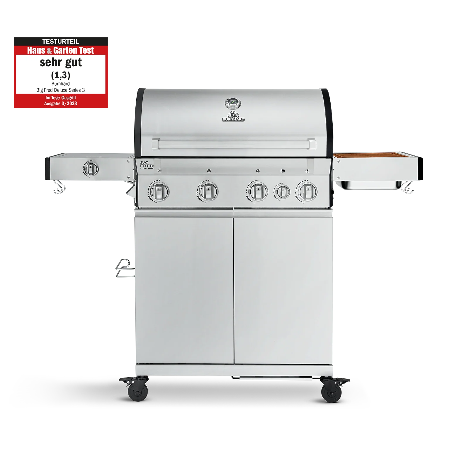 Burnhard Big FRED Deluxe Gasgrill 4-Brenner