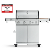 Burnhard Big FRED Deluxe Gasgrill 4-Brenner