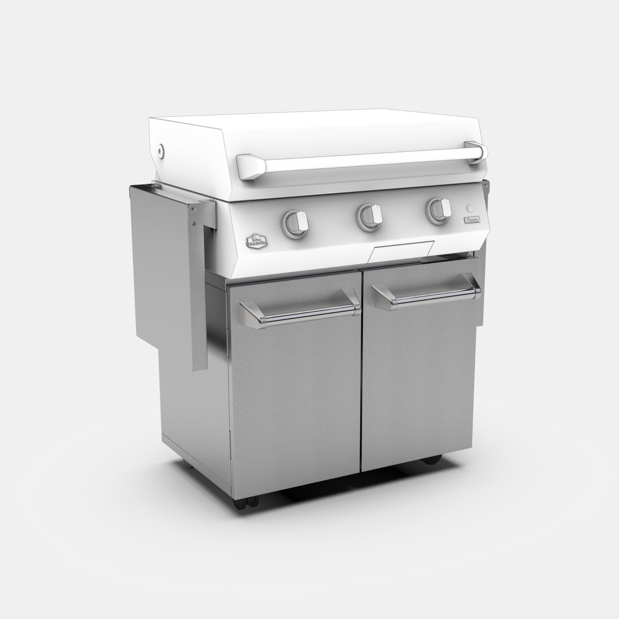 Wagen für Plancha  Inox Cart 30
