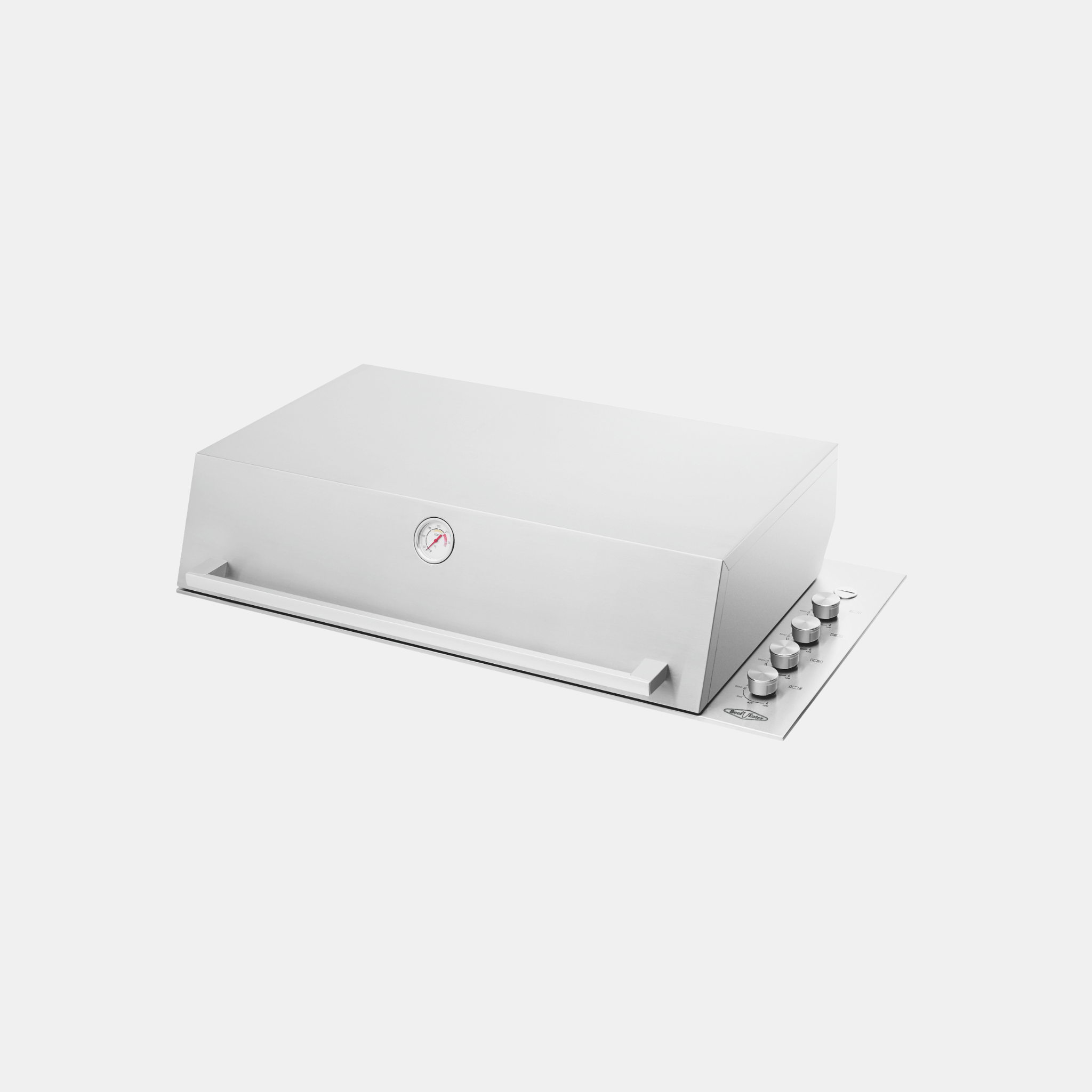 BeefEater Proline® Serie – 6-Brenner Einbaugrill mit Garhaube