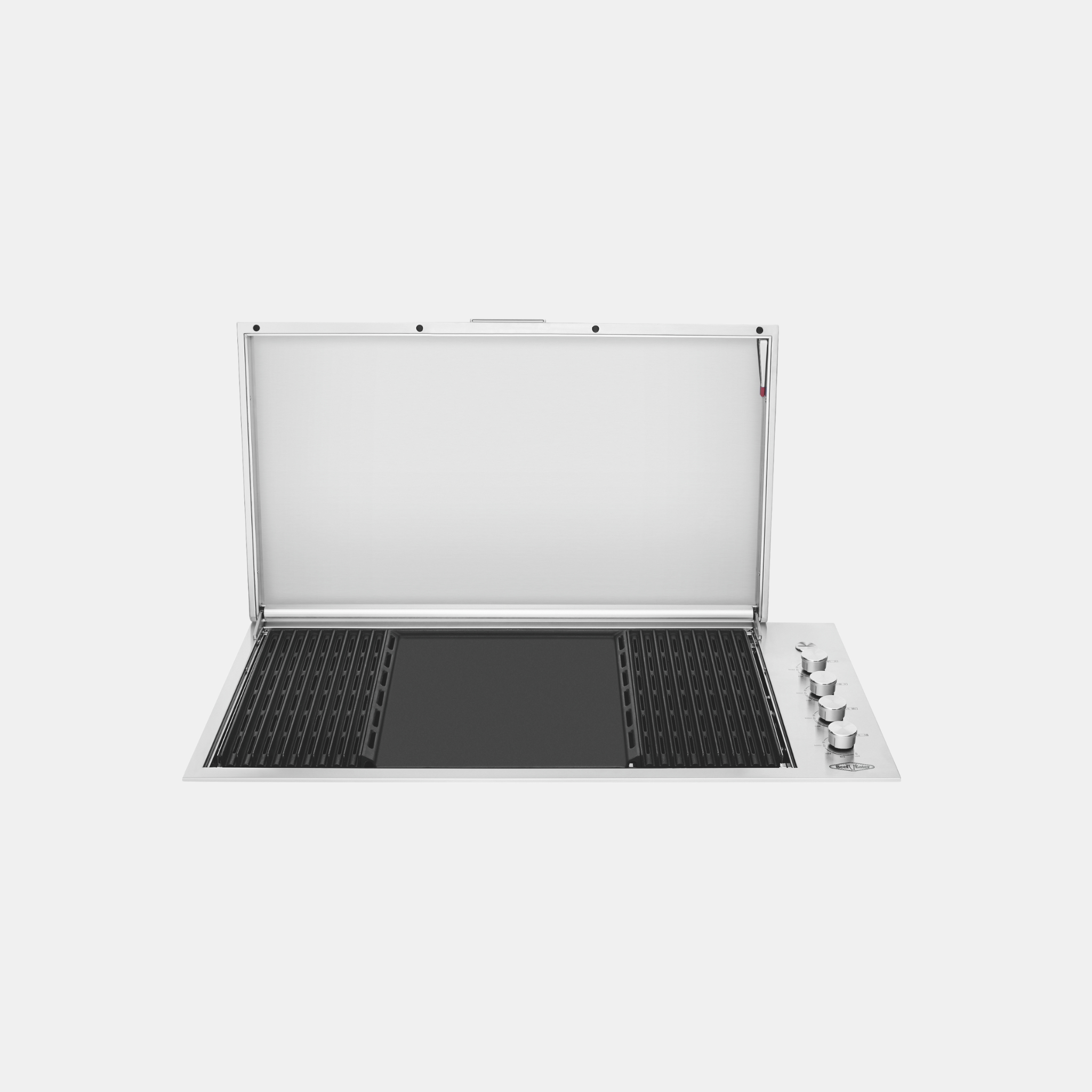 BeefEater Proline® Serie – 6-Brenner Einbaugrill mit Garhaube