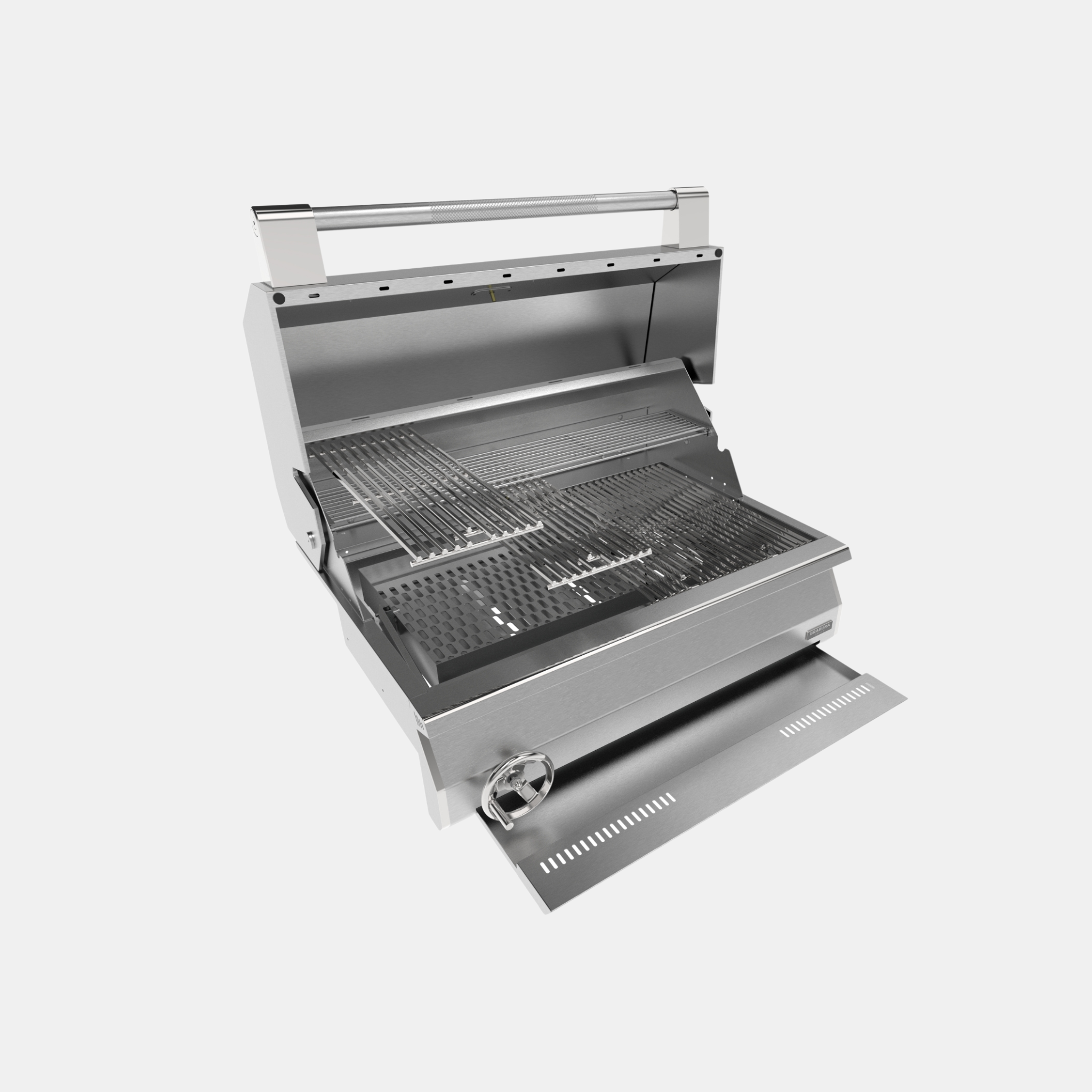 Ember 800 Holzkohle Einbaugrill