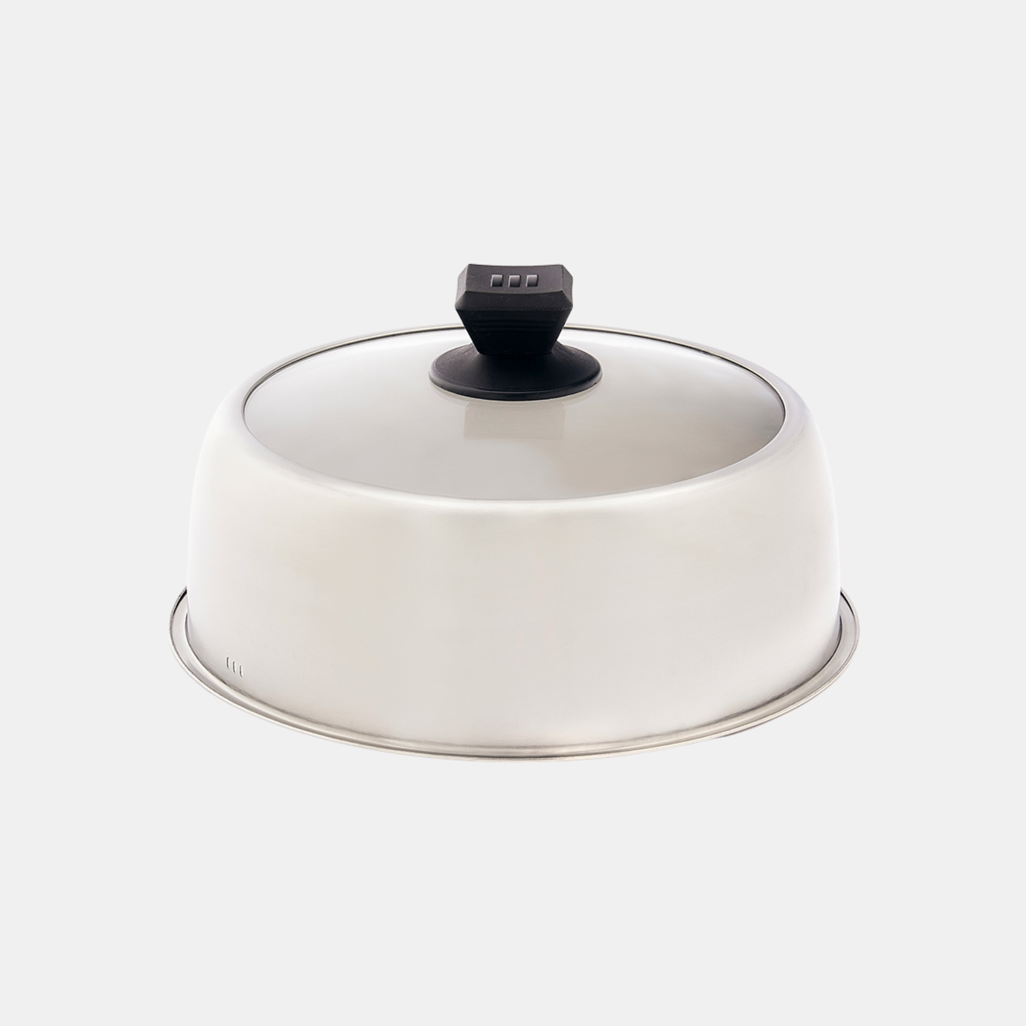 Garglocke 30cm Edelstahl & Glas