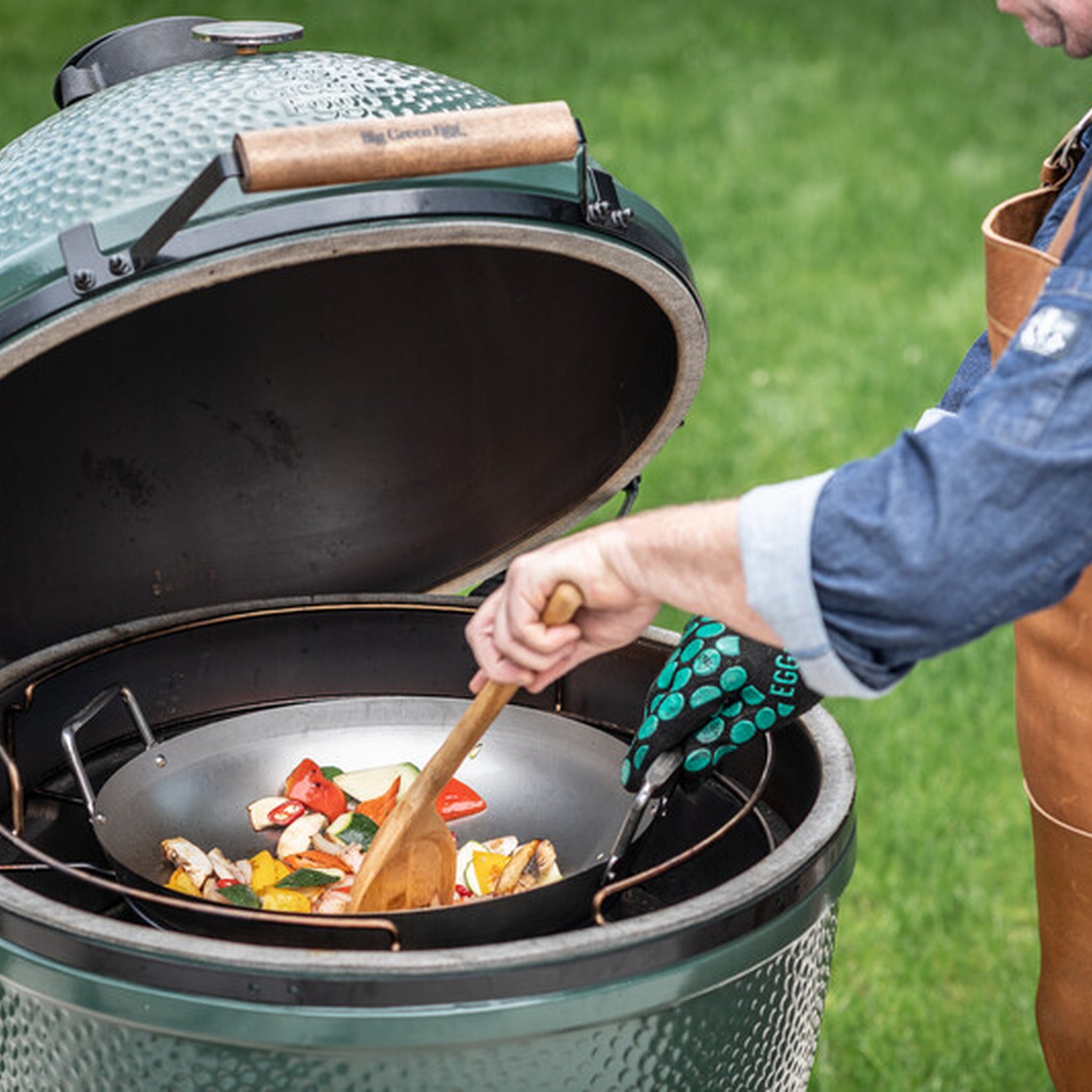 Grill-WOK aus Kohlenstoffstahl Lifestyle