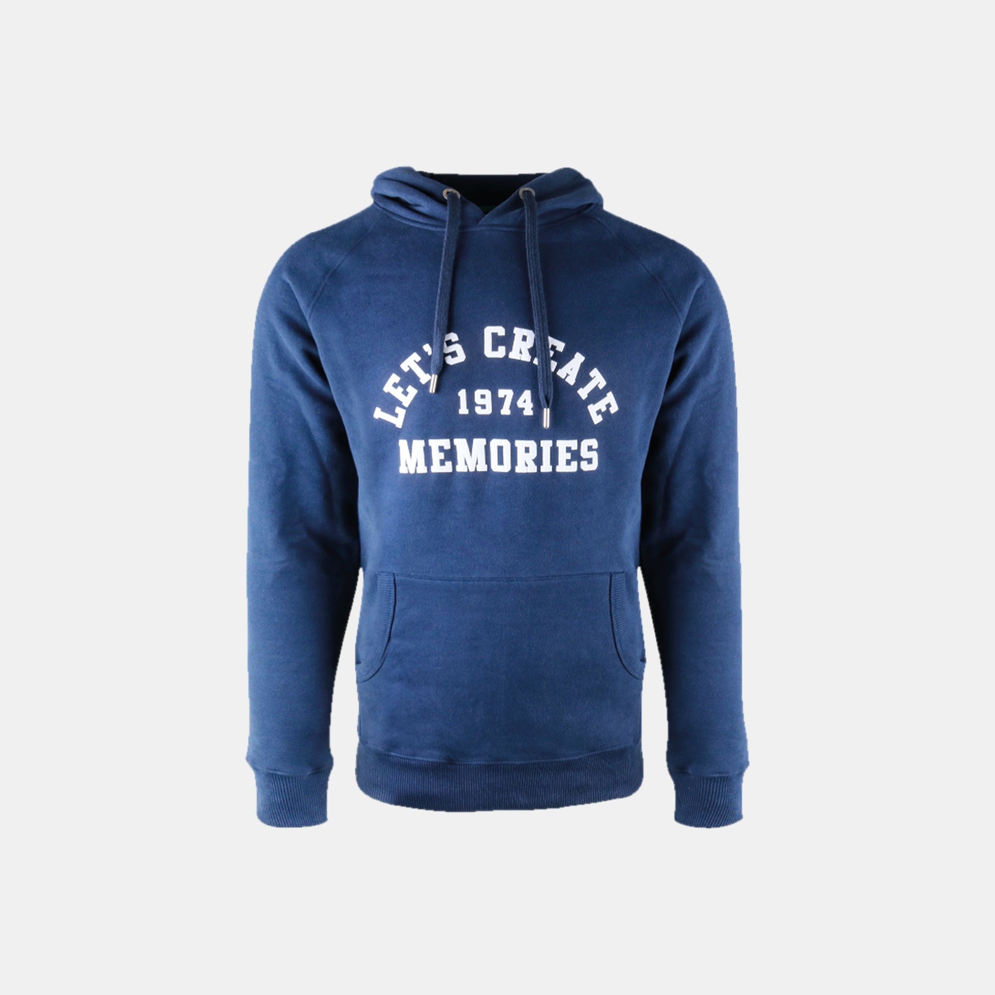 Hoodie - Lets create - Blau - XLarge