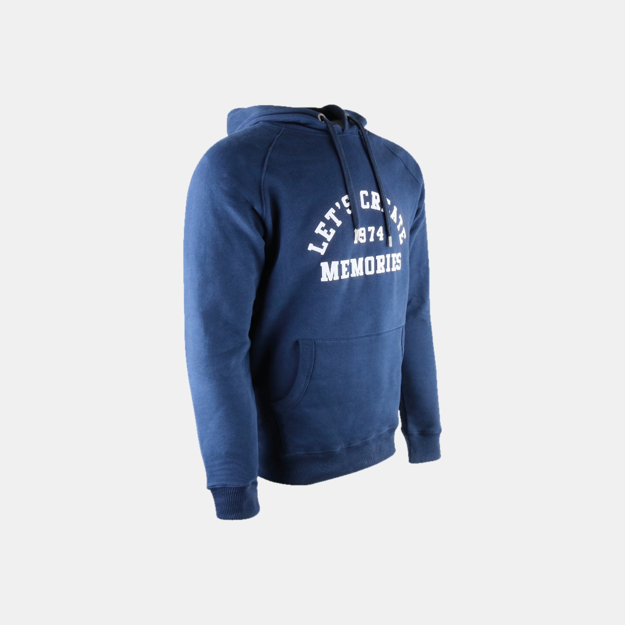 Hoodie - Lets create - Blau - XLarge