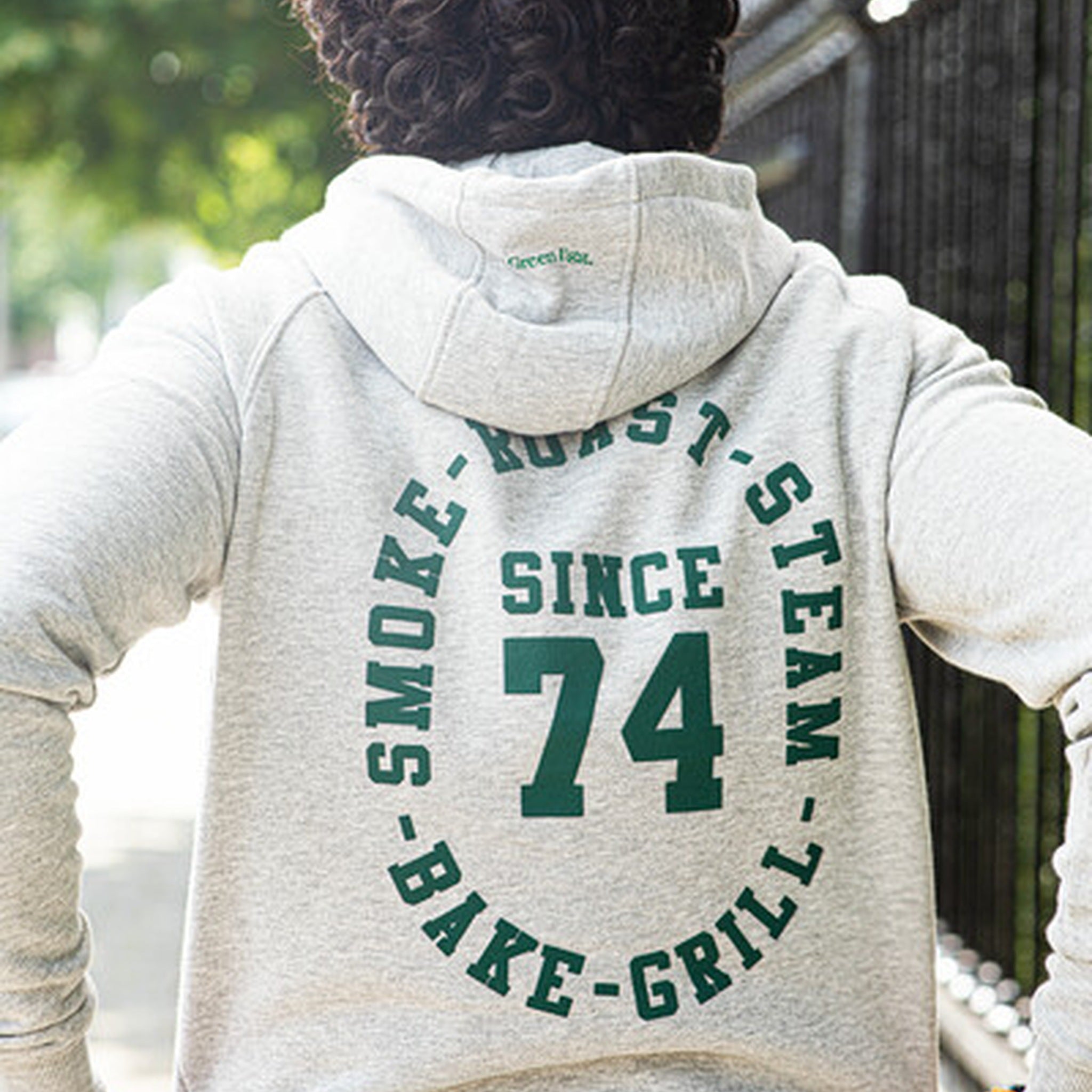 Hoodie - Since 74 - Grau/Grün - 2XLarge Lifestyle