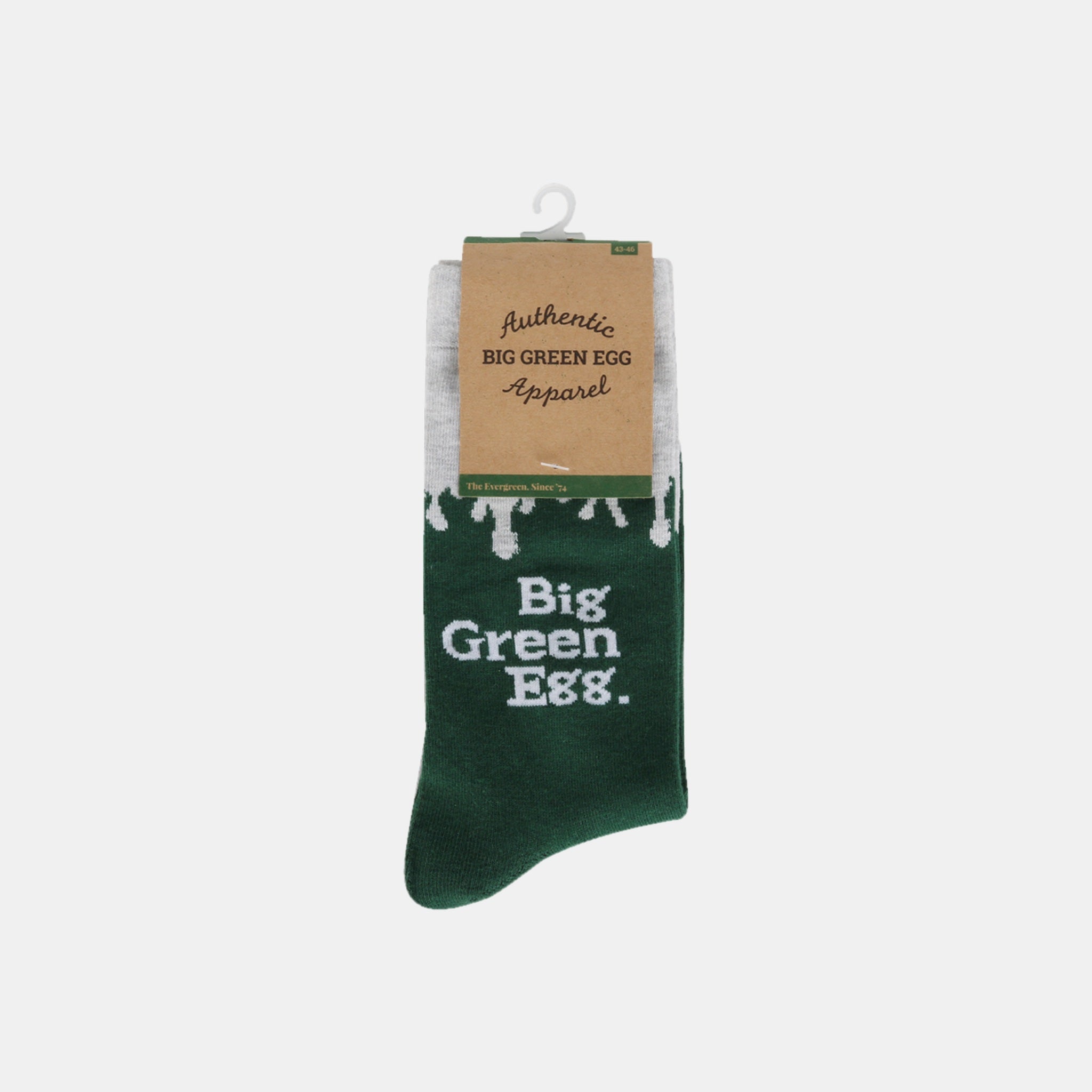 Socken - Flammen - Grün - 43 - 46