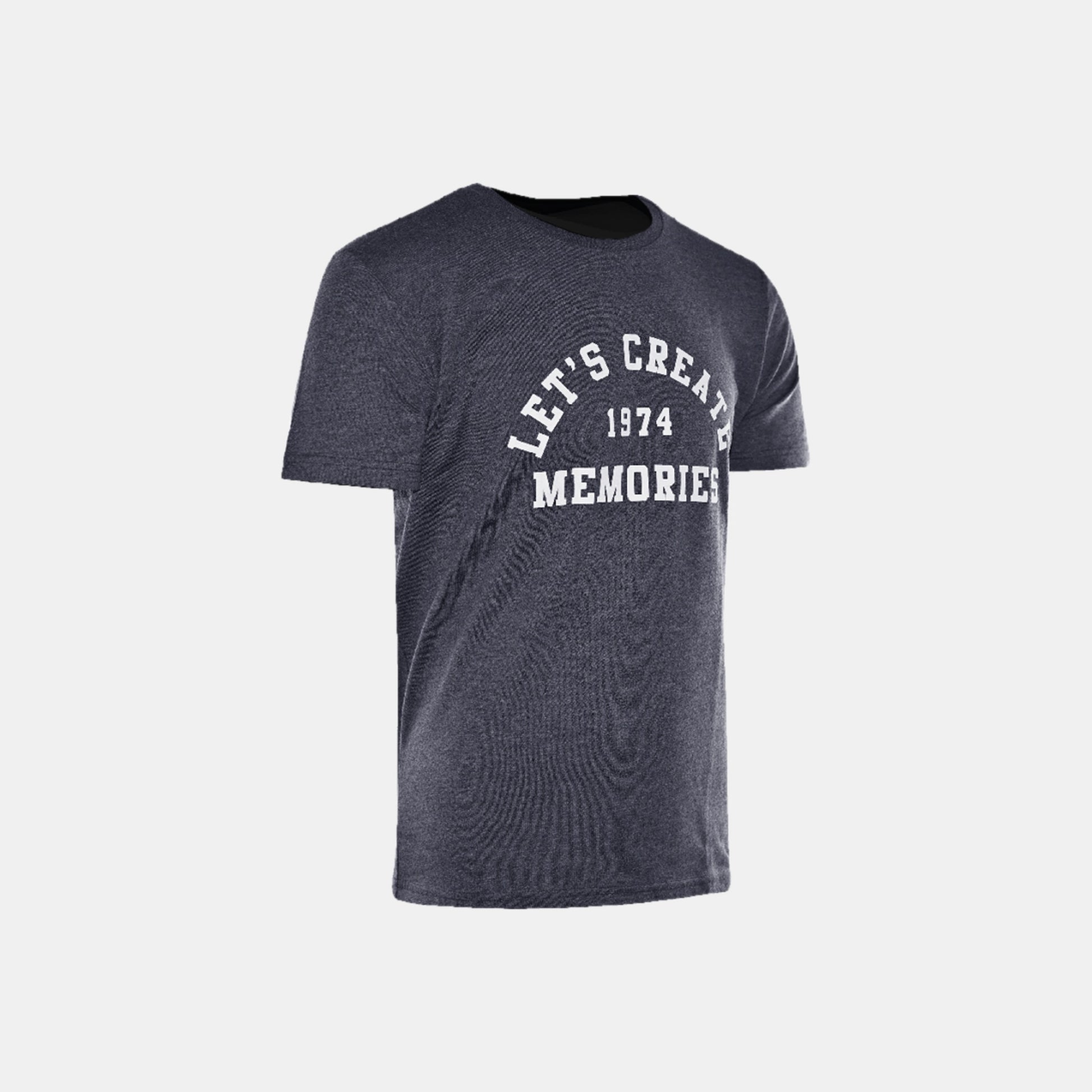 T-Shirt - Lets create - Blau/Weiß - XLarge