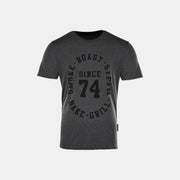 T-Shirt - Since 74 - Grau/Grün - Large