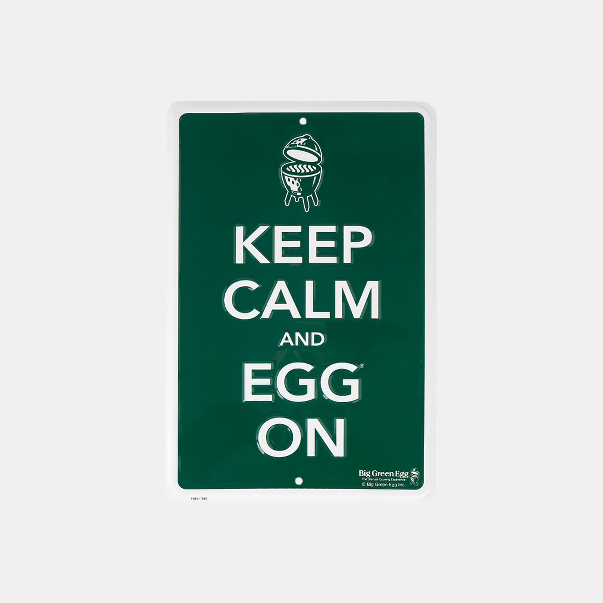 Texttafel grün - Keep calm an EGG on