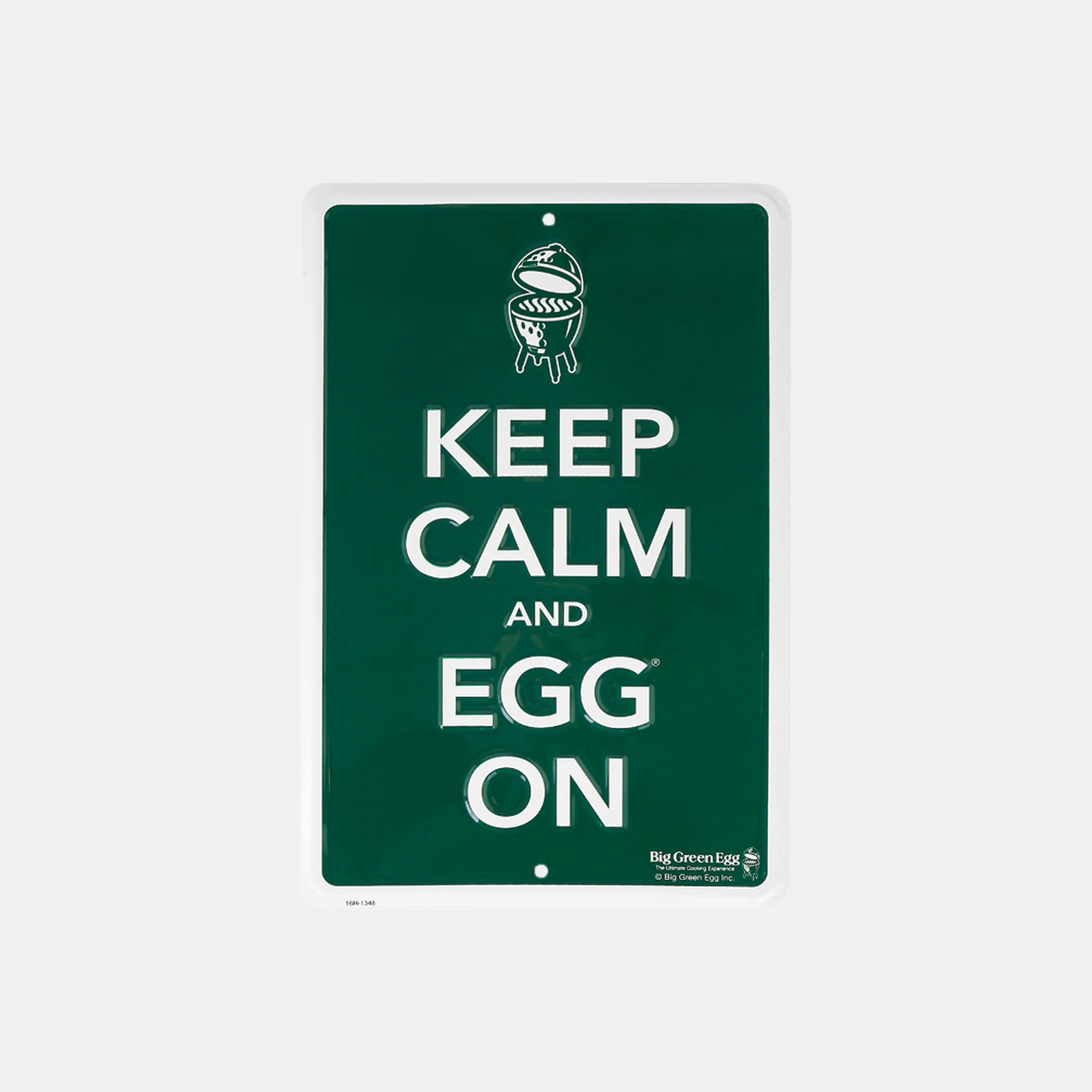 Texttafel grün - Keep calm an EGG on